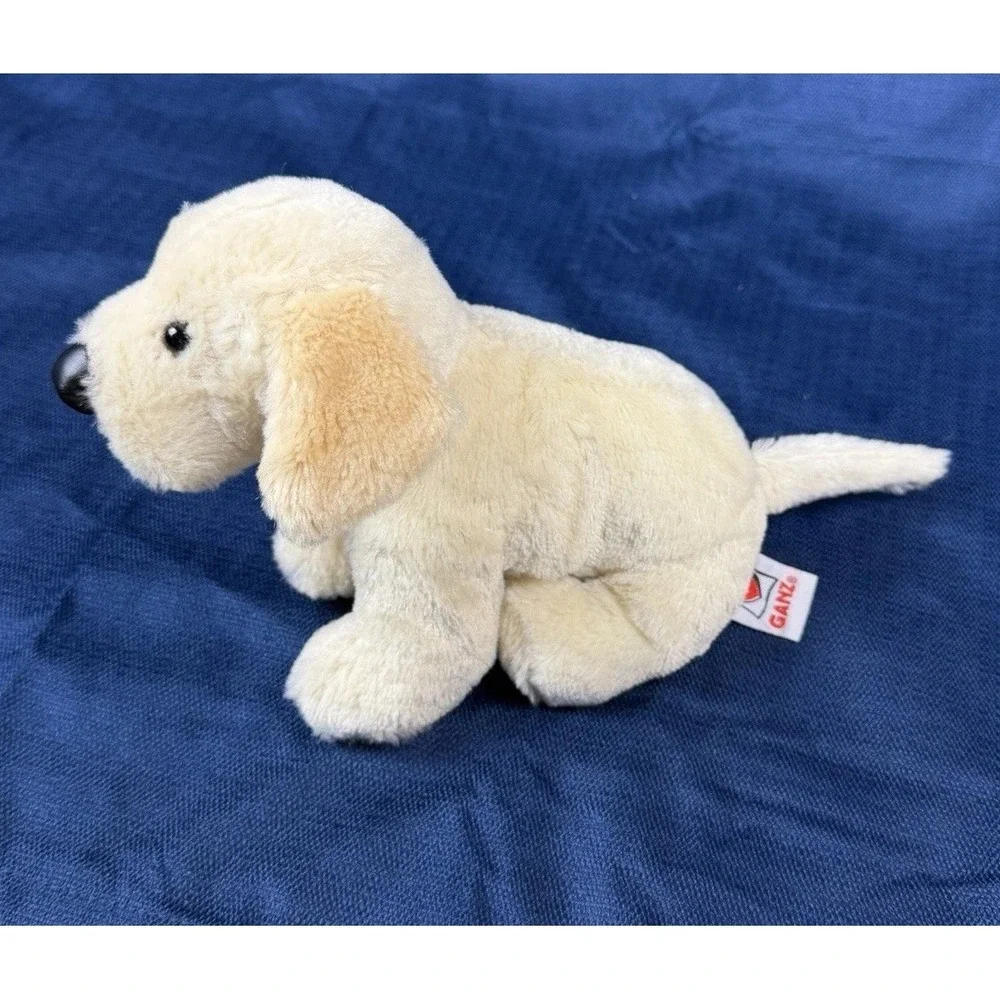 Webkinz Yellow Lab Plush HM153 by Ganz Stuffed Animal Dog Toy with 